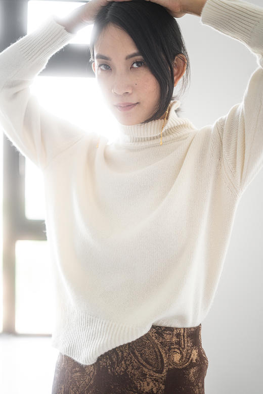 CG｜Oversized Cashmere sweater [廓形羊绒高领针织衫] 商品图4