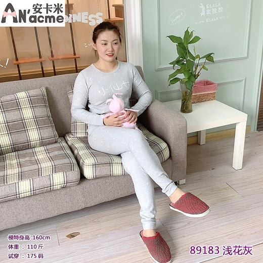 新款安卡米儿童内衣套装男女大童加厚保暖贴身新舒绒棉175、180码 商品图1