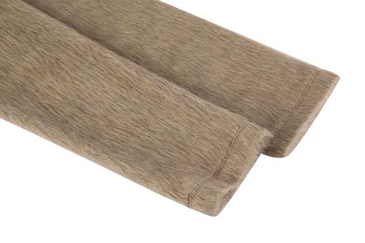 毛毛拼接连衣裙 商品图3