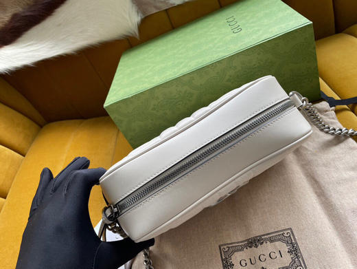 秋冬特价💰970 原单古驰【原厂皮】Aria-时尚咏叹调447633Marmont系列 商品图6