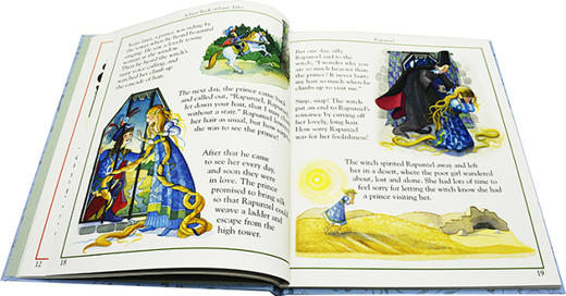 【3-12岁】A Treasury of Fairy Tales and Myths 2册礼盒装 精书装 DK儿童神话童话彩绘版图画故事书 商品图3