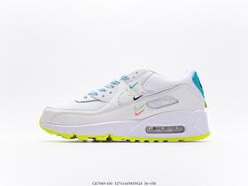 耐克Nike Air Max 90 SE Worldwide复古休闲运动鞋CK7069-100男女鞋