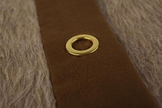 毛毛拼接连衣裙 商品图2