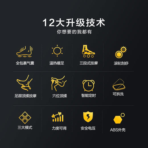 海尔（Haier）智能足部按摩器足疗机脚部足底脚底穴位多功能按摩仪脚步父母亲节生日送礼物W1 商品图4