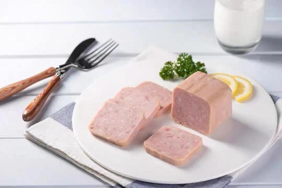 周六取货:【王家渡午餐肉】一盒150g,肉质酥软,口感十足!经济实惠!