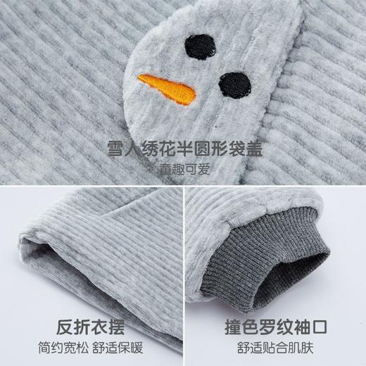 英氏-童衣类（冬）E1英针短外套花灰100CM 商品图2