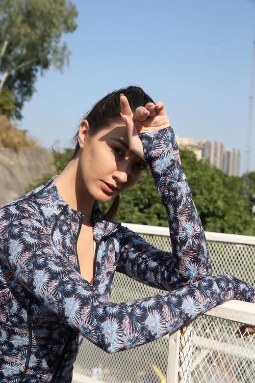 《双12 第二件半价》HaWaTa哈瓦塔运动瑜伽上衣外套新款秋冬款女拉链开衫长袖外套 商品图13