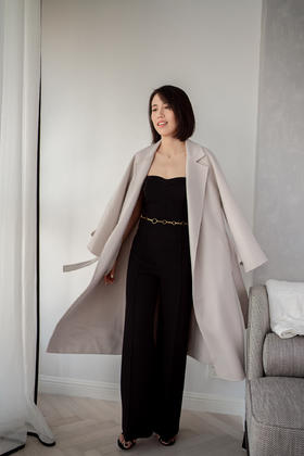 CG｜Cashmere Long Coat [纯羊绒长款大衣]