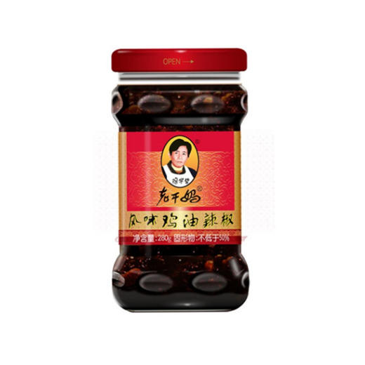 老干妈风味鸡油辣椒【280g】 商品图0