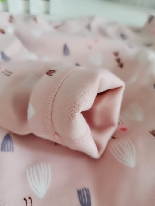 安卡米女童新舒绒棉内衣套装纯棉加厚保暖秋冬儿童秋衣秋裤棉毛衫 商品图2