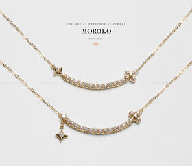 笑脸项链 | mini珍珠系列