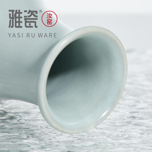 汝窑清月瓶 花瓶 花器 商品图2