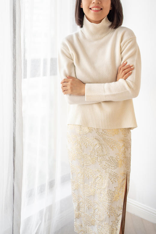 CG｜Four Seasons Silk Pencil Skirt [四季真丝提花铅笔裙] 商品图3