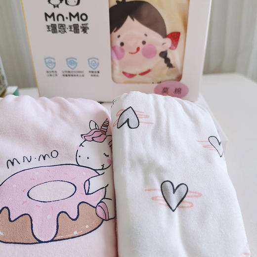 瑁恩瑁爱女童莫棉内裤儿童平角短裤中大童四角短裤贴身舒适四季款 商品图2