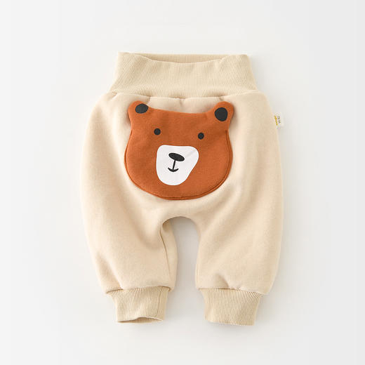 【我们承诺只用好面料】冬季新款韩版ins男女宝宝可爱立体高腰束腿加厚包屁裤 商品图10