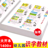 识字大王 学前1400余字 儿童看图识字书幼儿认字幼儿园宝宝启蒙用书学汉字绘本拼音学习卡小孩神器图形卡片中班书籍认识1000字安静 商品缩略图4