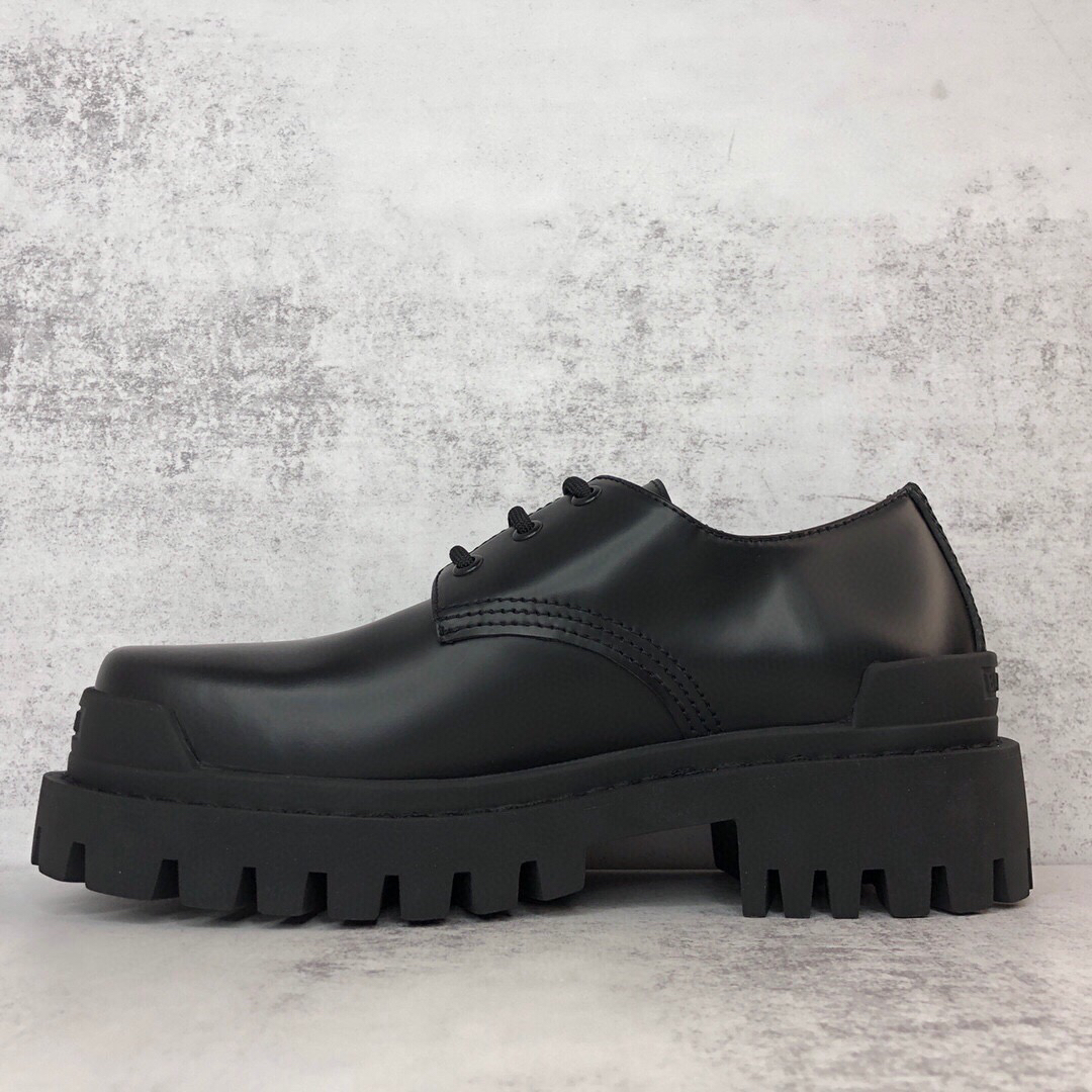 莞产 balenciaga 21ss strike 巴黎世家厚底大头德比鞋