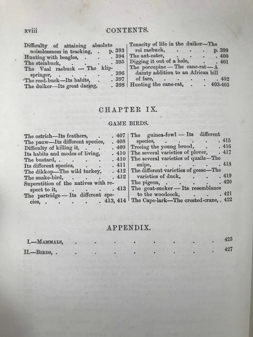 1875年 南非与东南非自然史 34幅插图 漆布精装大32开 商品图6