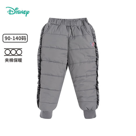 迪士尼女宝宝儿童棉裤米妮卡通保暖夹棉长裤三层夹棉冬新品 商品图7