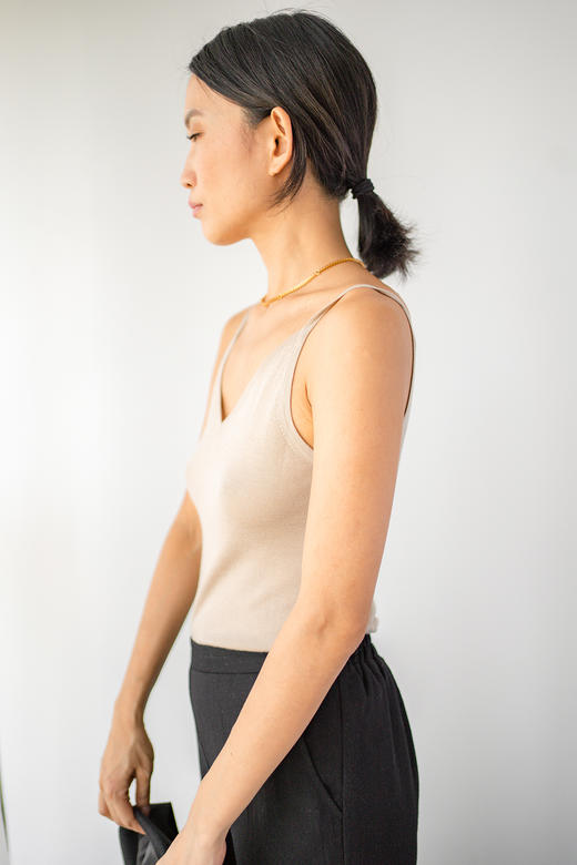 CG｜Cashmere Tank top [羊绒针织吊带衫] 商品图2