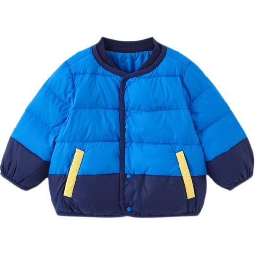 英氏-童衣类（冬）E1英羽短外套电光蓝80CM 商品图2