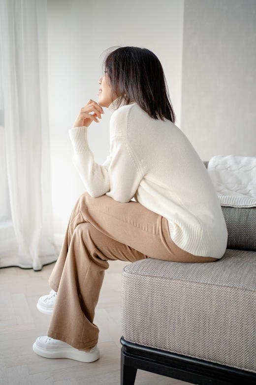 CG｜Camel hair Tall pants  [小驼绒修身长裤] 商品图11