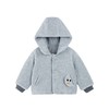 英氏-童衣类（冬）E1英针短外套花灰100CM 商品缩略图4