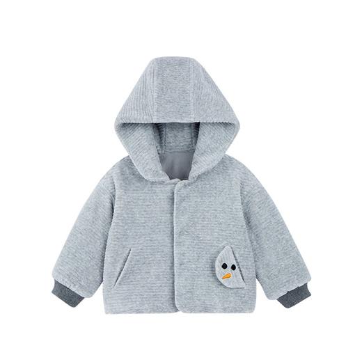 英氏-童衣类（冬）E1英针短外套花灰100CM 商品图4