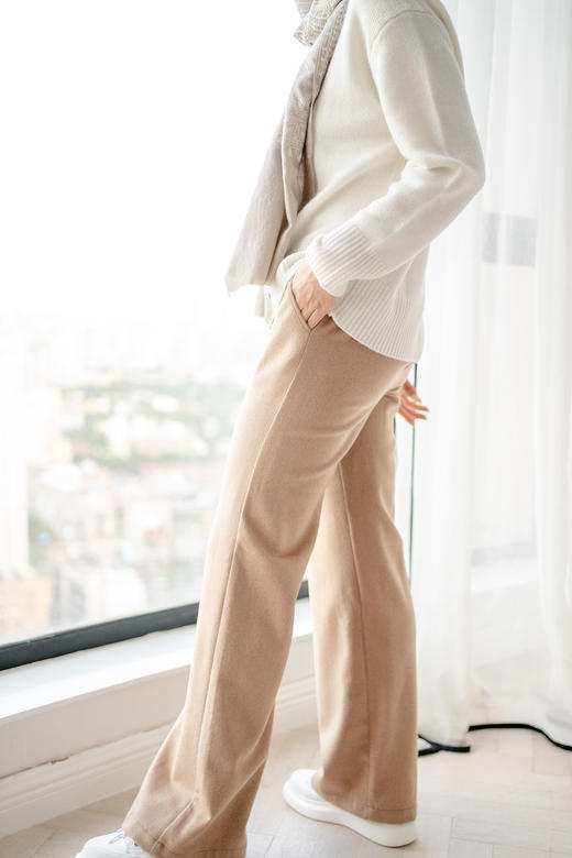 CG｜Camel hair Tall pants  [小驼绒修身长裤] 商品图10