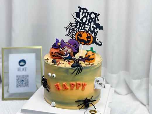 万圣夜黑蜘蛛蛋糕 商品图0