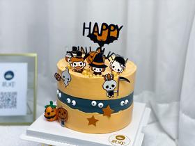 网红ins小恶魔蛋糕（橘橙色）