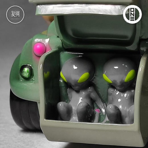 现货 壹工坊 壹工坊 罗猩汉将军 搪胶潮玩 摆件 潮流玩具 商品图5