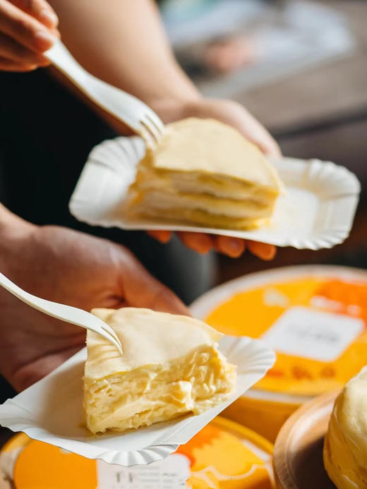 【宠粉秒杀福利】6寸1磅榴莲千层蛋糕限时秒杀-新品上市 商品图1