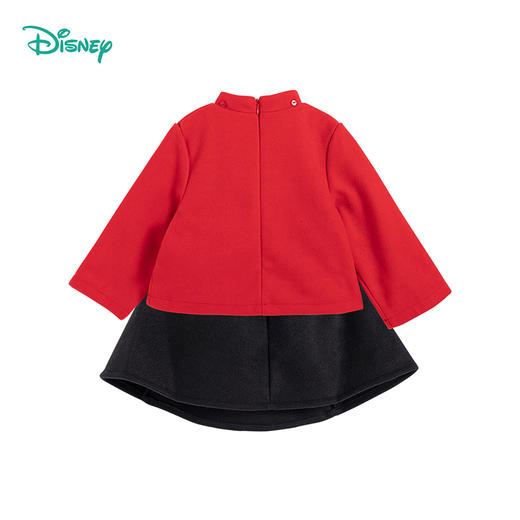 迪士尼童装女童保暖加绒恭贺新春米妮系列卫衣套装中国风冬新品214T1286
 商品图6