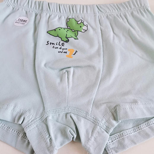 瑁恩瑁爱儿童内裤男童平角弹力精棉短裤不夹PP透气男孩四角裤头纯 商品图1