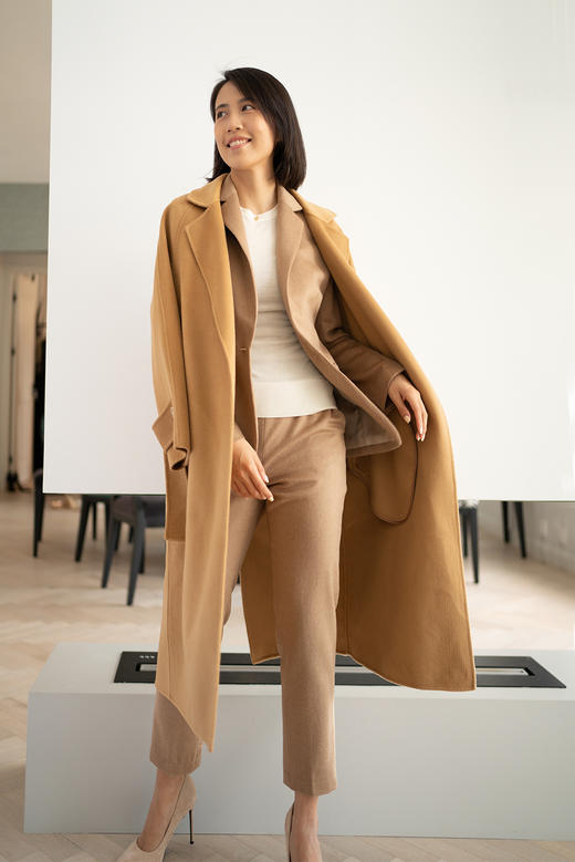 CG｜Cashmere Long Coat [纯羊绒长款大衣] 商品图14
