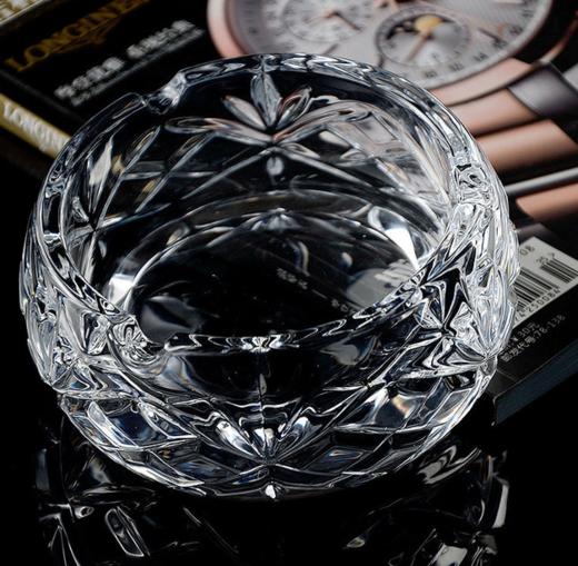 创意欧式高颜值水晶玻璃烟灰缸  家用烟碟个性客厅办公室雪茄烟缸 商品图3