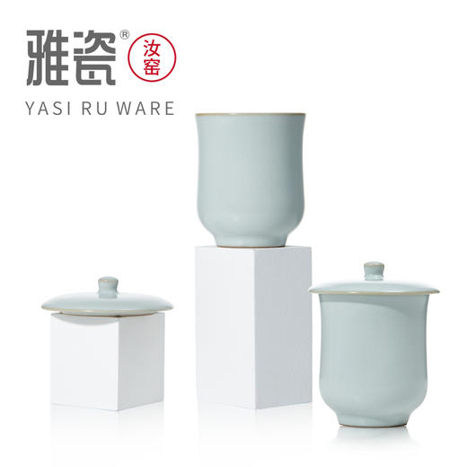 汝窑清轩杯  办公杯 商品图4