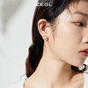 ZEGL山茶花耳环小众设计感高级人造珍珠耳钉复古925银针秋冬耳饰 商品缩略图6