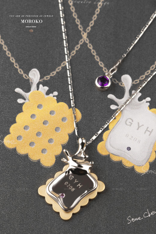 小饼干 | 设计项链 商品图4