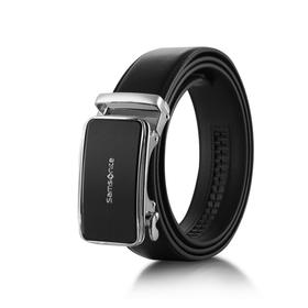 新秀丽男士经典简约牛皮商务休闲自动扣皮带NQ0*001