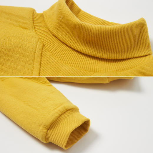 丽婴房-童衣类（冬）E1上衣背心式上衣E_橘黄 商品图2