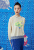 卡通小羊手工绣花羊绒女套衫 SJF93W381N 商品缩略图2