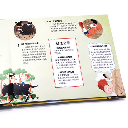 地图上的环球旅行 美食 全2册 3-6-8-12岁儿童地理人文启蒙绘本 儿童读物图画书世界地理百科全书 环球世界特色美食菜谱绘本科普书 商品图2