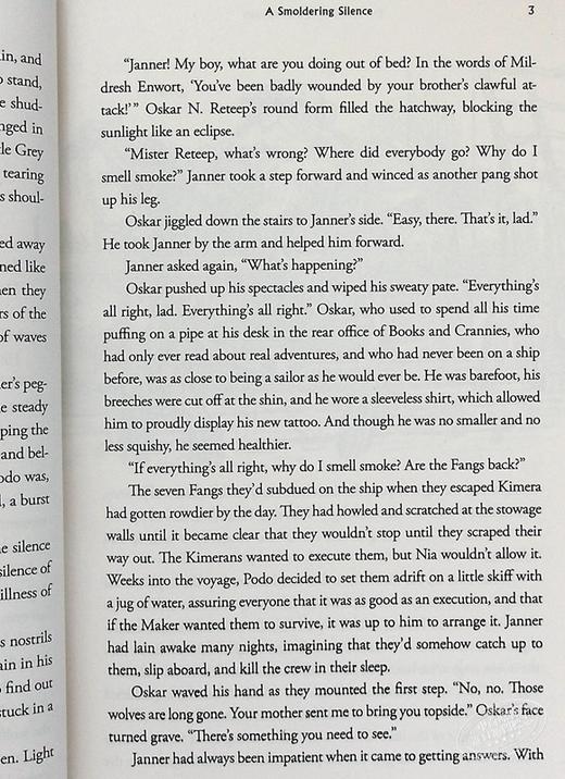 【中商原版】羽翼传奇3 英文原版 The Wingfeather Saga 3 The Monster in the Hollows Andrew Peterson 青少年奇幻小说 商品图5