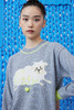 卡通小羊手工绣花羊绒女套衫 SJF93W381N 商品缩略图3