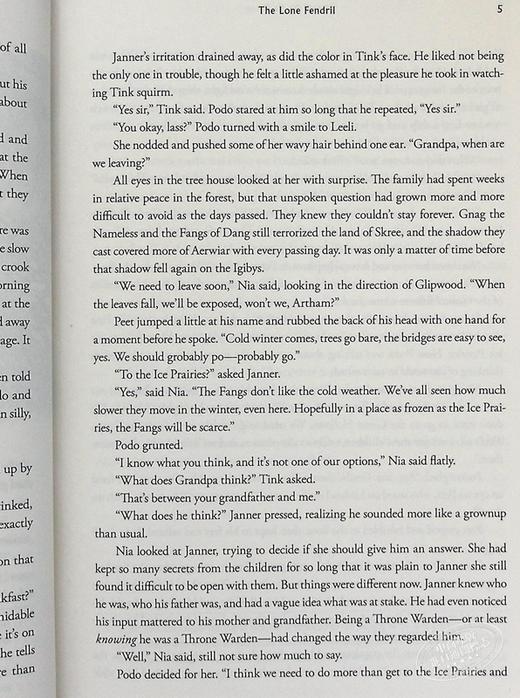 【中商原版】羽翼传奇2 英文原版 The Wingfeather Saga 02 North! Or Be Eaten Andrew Peterson 青少年奇幻小说 商品图5