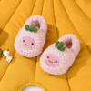 【防滑耐磨 好面料不掉毛】小鹿米利新款儿童棉拖鞋冬季室内家居防滑可爱卡通宝宝超软棉鞋 商品缩略图5