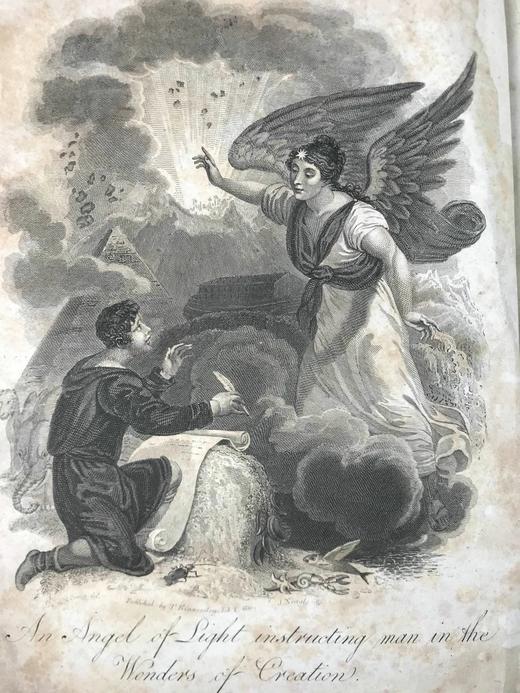 1816年 伯内特主教《地球的神圣理论》 16幅版画插图 精装16开 商品图2