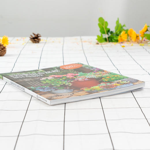 我的迷你花园 图解四季组合盆栽设计与制作 组合盆栽设计和制作方法书籍时令花材选择季节感色彩搭配技巧组合盆栽配色要领容器选择 商品图3